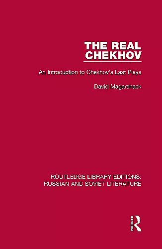The Real Chekhov cover