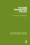 Future Transport Policy cover