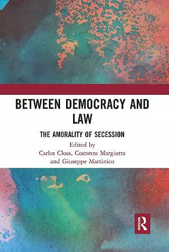 Between Democracy and Law cover