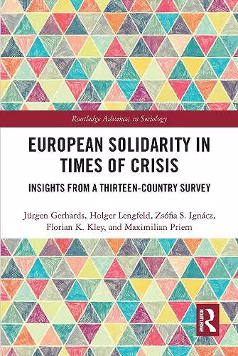 European Solidarity in Times of Crisis cover