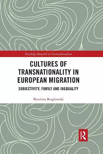 Cultures of Transnationality in European Migration cover