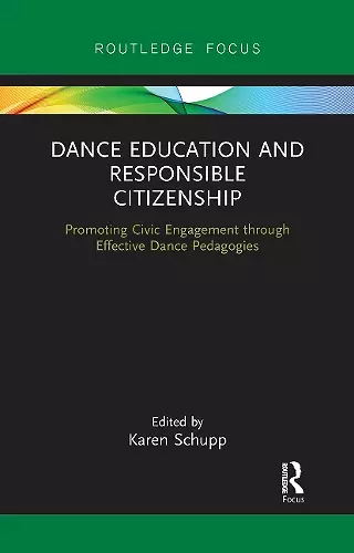 Dance Education and Responsible Citizenship cover