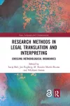 Research Methods in Legal Translation and Interpreting cover