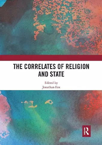 The Correlates of Religion and State cover