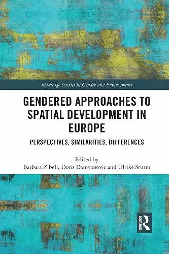 Gendered Approaches to Spatial Development in Europe cover