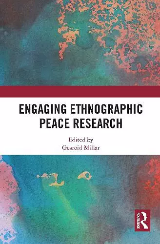 Engaging Ethnographic Peace Research cover