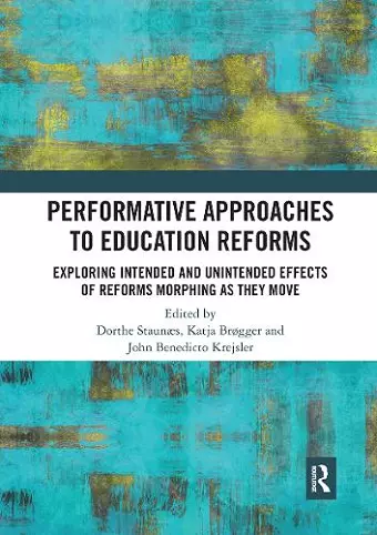 Performative Approaches to Education Reforms cover