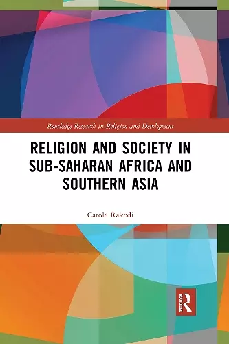 Religion and Society in Sub-Saharan Africa and Southern Asia cover