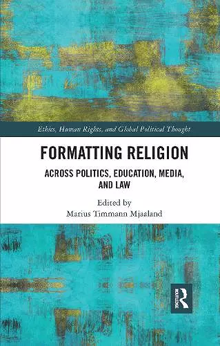 Formatting Religion cover