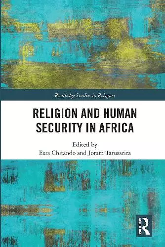 Religion and Human Security in Africa cover