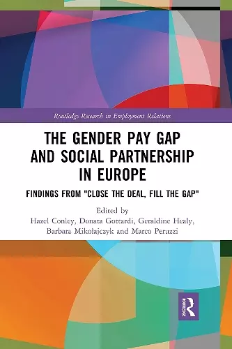 The Gender Pay Gap and Social Partnership in Europe cover