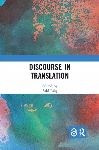 Discourse in Translation cover