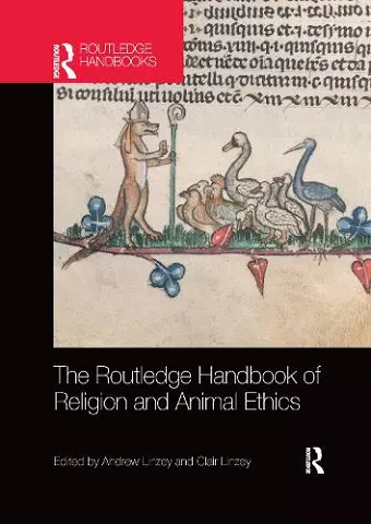 The Routledge Handbook of Religion and Animal Ethics cover