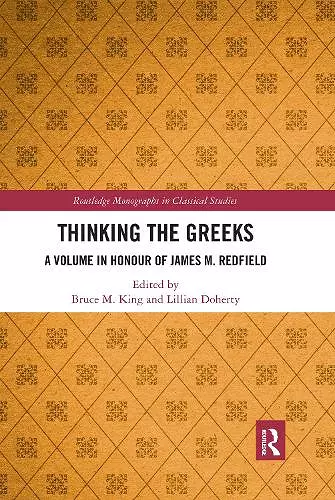 Thinking the Greeks cover