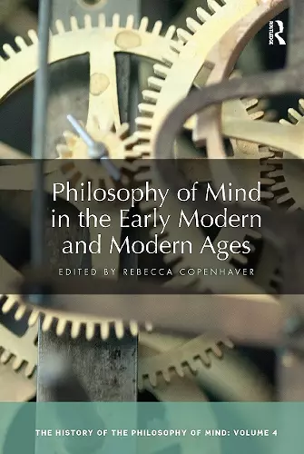 Philosophy of Mind in the Early Modern and Modern Ages cover