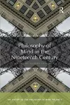 Philosophy of Mind in the Nineteenth Century cover