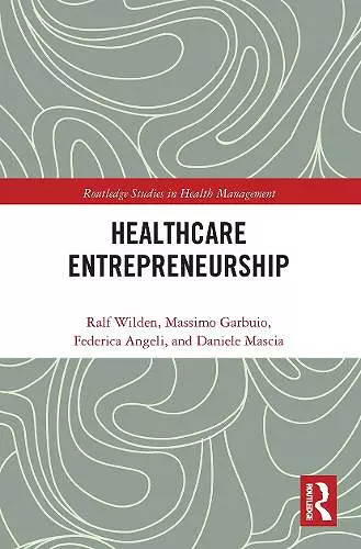 Entrepreneurship in Healthcare cover