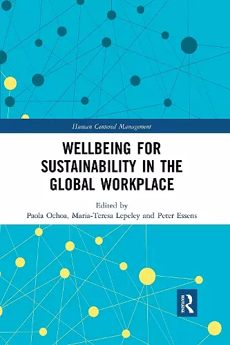 Wellbeing for Sustainability in the Global Workplace cover