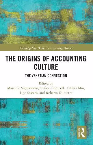 The Origins of Accounting Culture cover