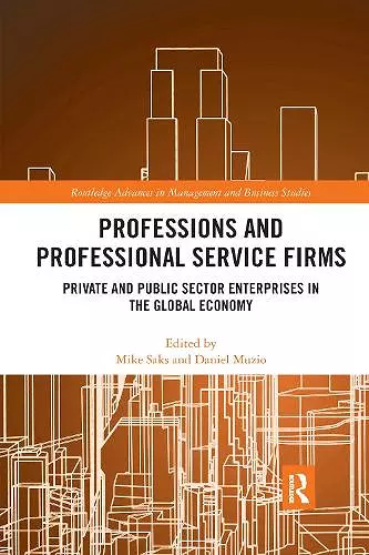 Professions and Professional Service Firms cover