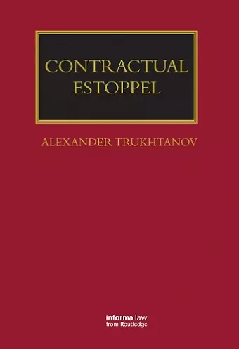 Contractual Estoppel cover