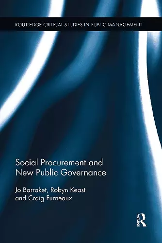 Social Procurement and New Public Governance cover