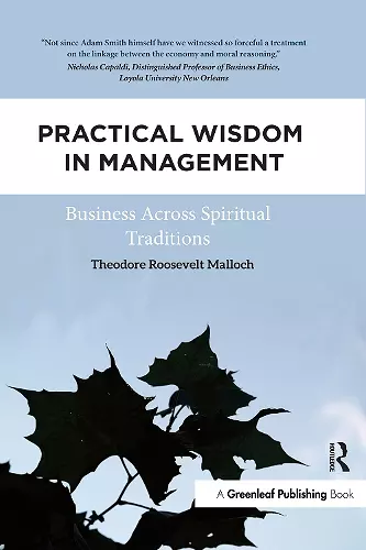 Practical Wisdom in Management cover