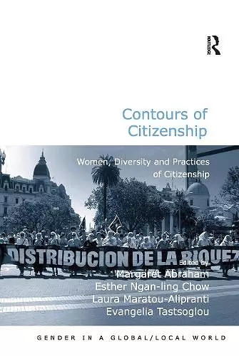 Contours of Citizenship cover