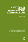 A History of Inland Transport and Communication cover