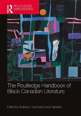 The Routledge Handbook of Black Canadian Literature cover