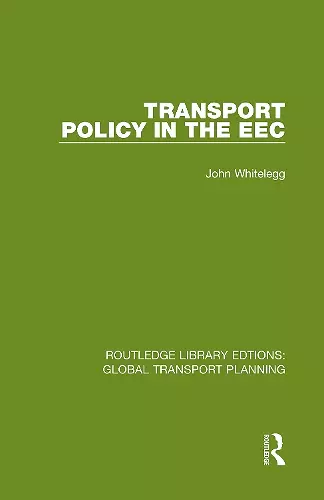 Transport Policy in the EEC cover