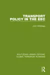 Transport Policy in the EEC cover