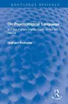 On Psychological Language cover