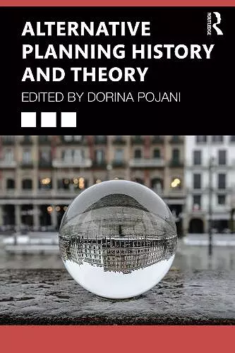 Alternative Planning History and Theory cover
