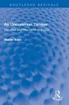 An Uncommon Tongue cover