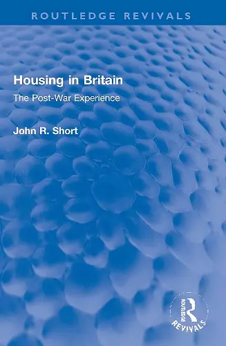 Housing in Britain cover