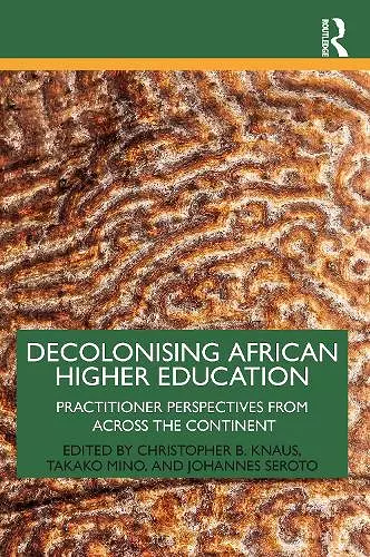 Decolonising African Higher Education cover
