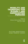 Mobility and Transport for Elderly and Handicapped Persons cover