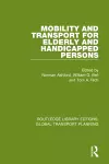 Mobility and Transport for Elderly and Handicapped Persons cover