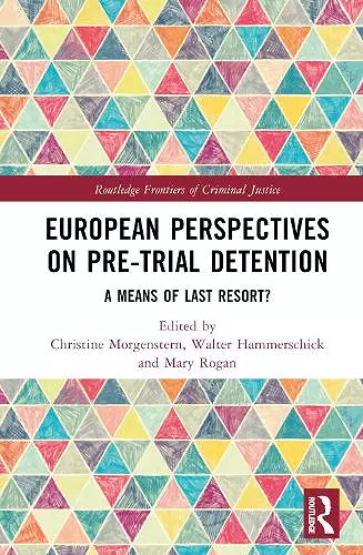 European Perspectives on Pre-Trial Detention cover