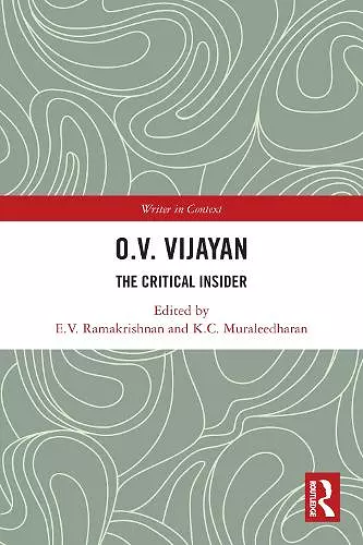 O. V. Vijayan cover