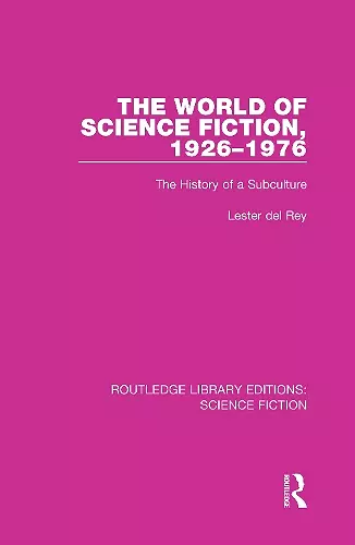 The World of Science Fiction, 1926-1976 cover