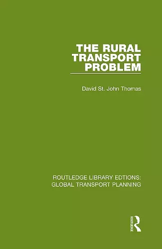 The Rural Transport Problem cover