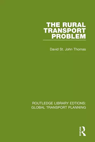 The Rural Transport Problem cover