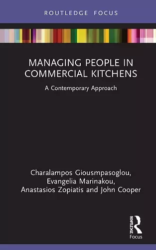 Managing People in Commercial Kitchens cover