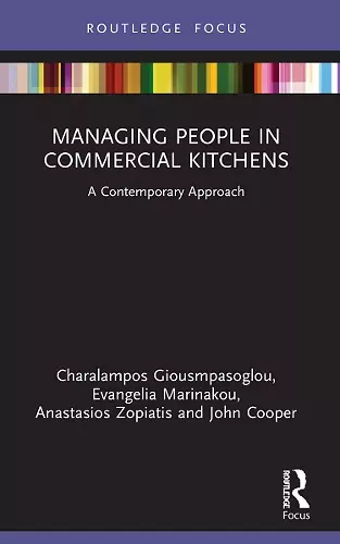 Managing People in Commercial Kitchens cover