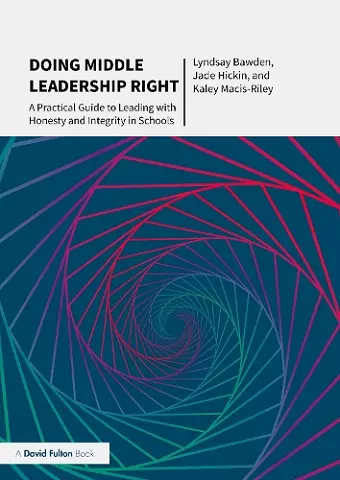 Doing Middle Leadership Right cover