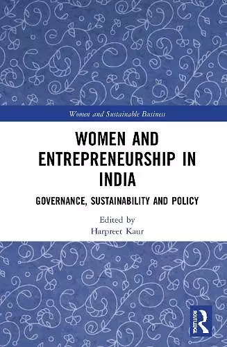 Women and Entrepreneurship in India cover