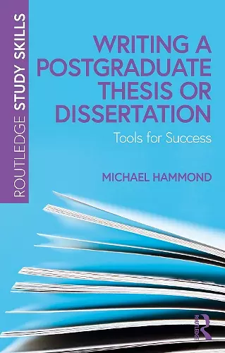 Writing a Postgraduate Thesis or Dissertation cover