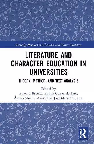 Literature and Character Education in Universities cover